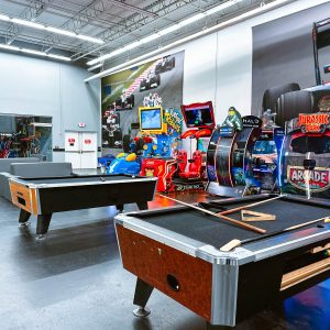 the arcade inside k1 speed horsham