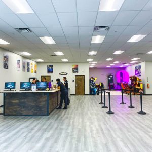 The front counter at k1 speed daytona