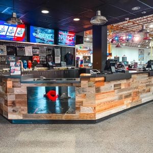 the front counter at k1 speed las vegas