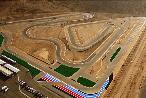 An aerial shot of K1 Circuit