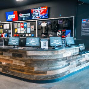 the front counter at k1 speed chula vista