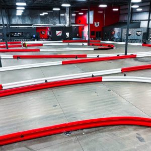 indoor kart track at k1 speed des moines