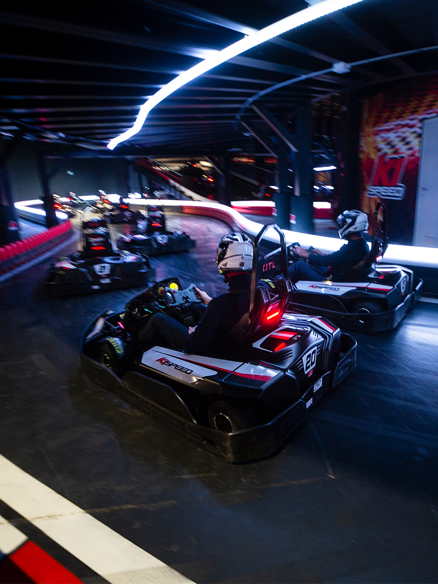 go karts racing at k1 speed