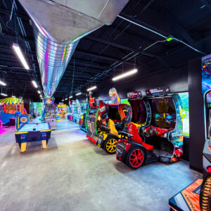 the arcade inside k1 speed the woodlands