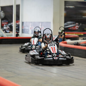people race go karts at k1 speed san diego