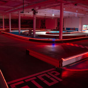 burbank glo karting
