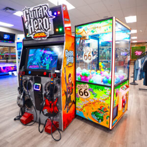 Some of the arcade games at K1 Speed Daytona Beach