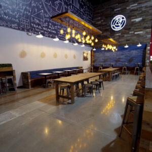 The Paddock Lounge at K1 Speed Portland