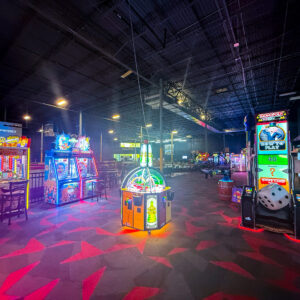 arcade games inside k1 speed jacksonville