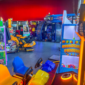 the arcade inside k1 speed san francisco
