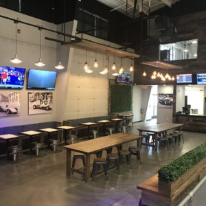 Paddock Lounge at K1 Speed Bend