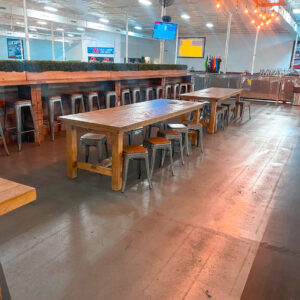 Paddock Lounge seating, trackside at K1 Speed Dallas