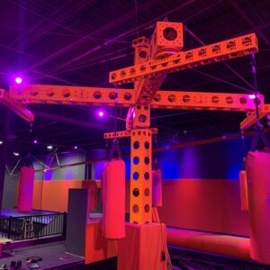 Ninja course at K1 Speed Mount Kisco