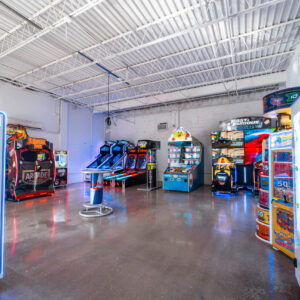 The arcade at K1 Speed Nashville