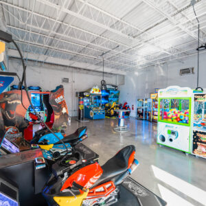 The arcade at K1 Speed Nashville