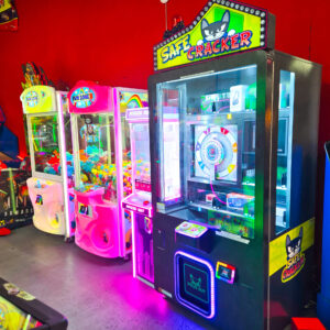 Arcade games inside K1 Speed Torrance