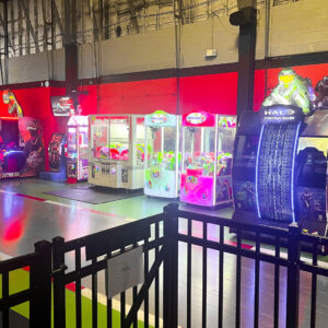 Arcade games at K1 Speed Jessup.