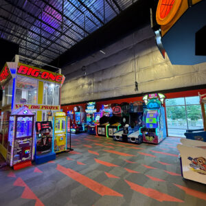 Various arcade offerings at K1 Speed Dulles.