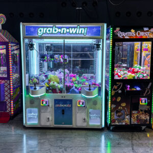 Prize Claw games at K1 Speed Des Moines.