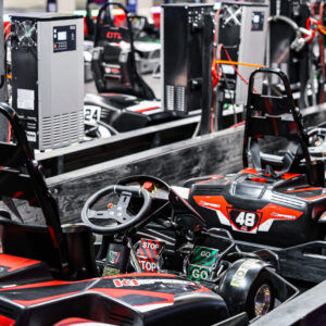 Electric go-karts at K1 Speed Oxford