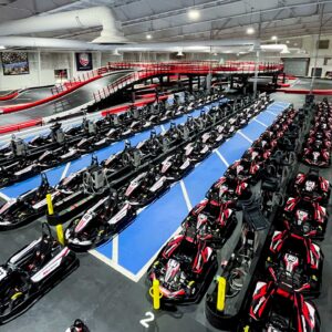 The Pit Lane at K1 Speed Totowa.
