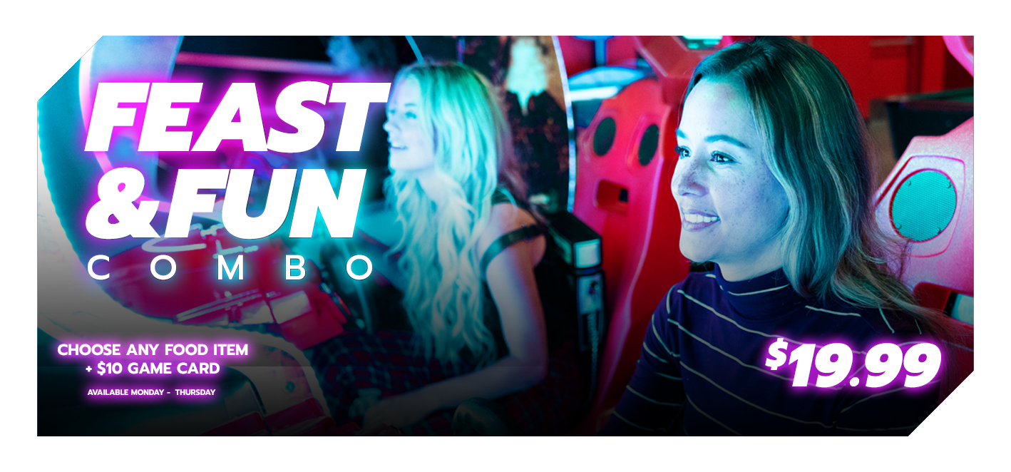 Feast & Fun combo at K1 Speed
