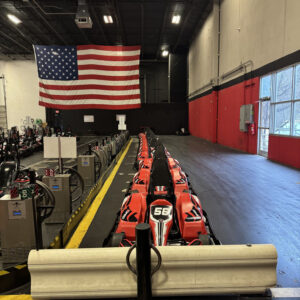 The junior karts at K1 Speed Memphis.