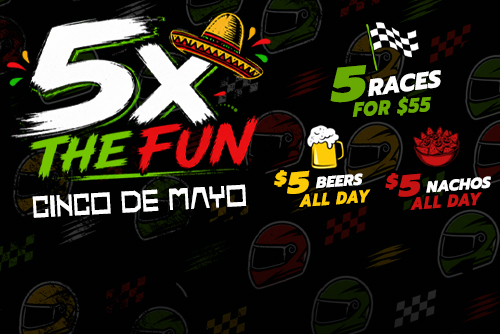 K1 Speed's Cinco de Mayo deal on racing, food, and beer.