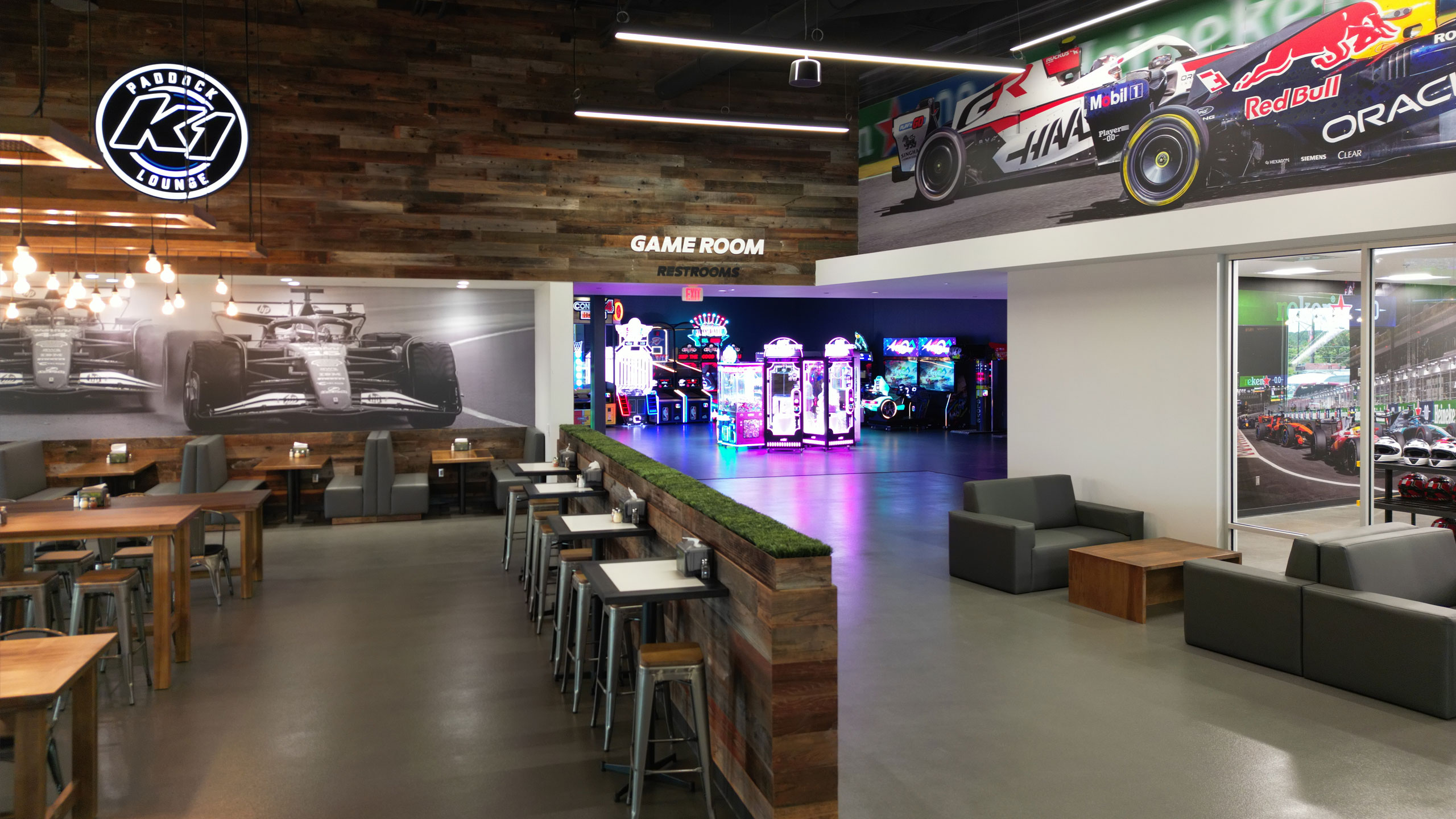 Kansas City Paddock Lounge