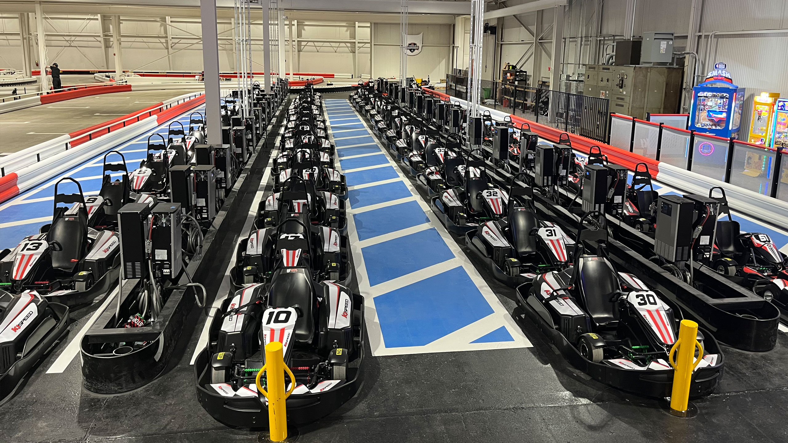 Cleveland pit lane
