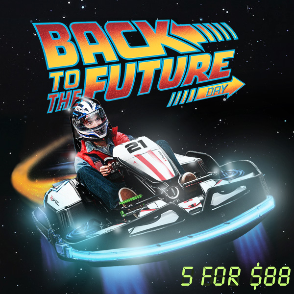 Back to the Future Day. 5 for $88