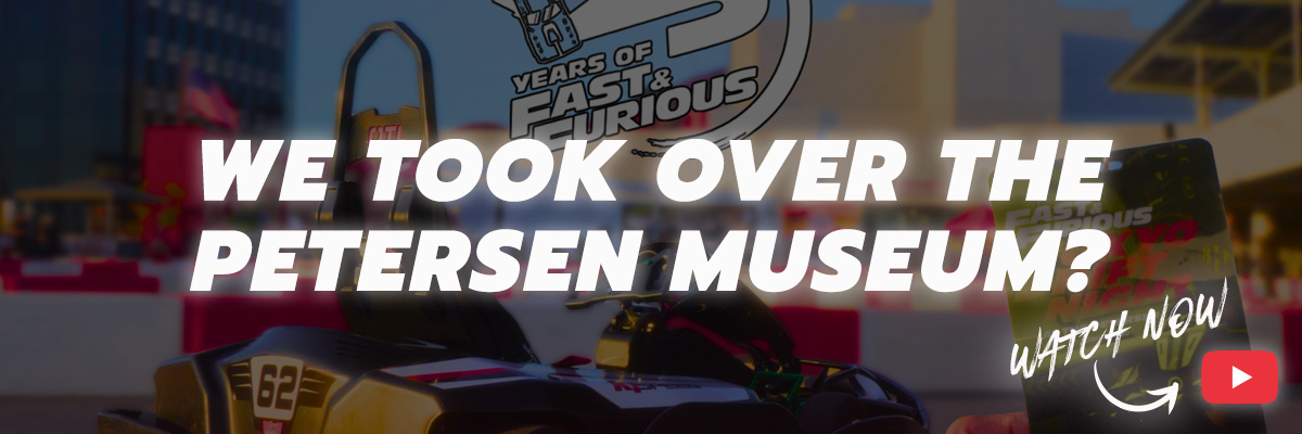K1 Speed YouTube - Petersen Museum Video.