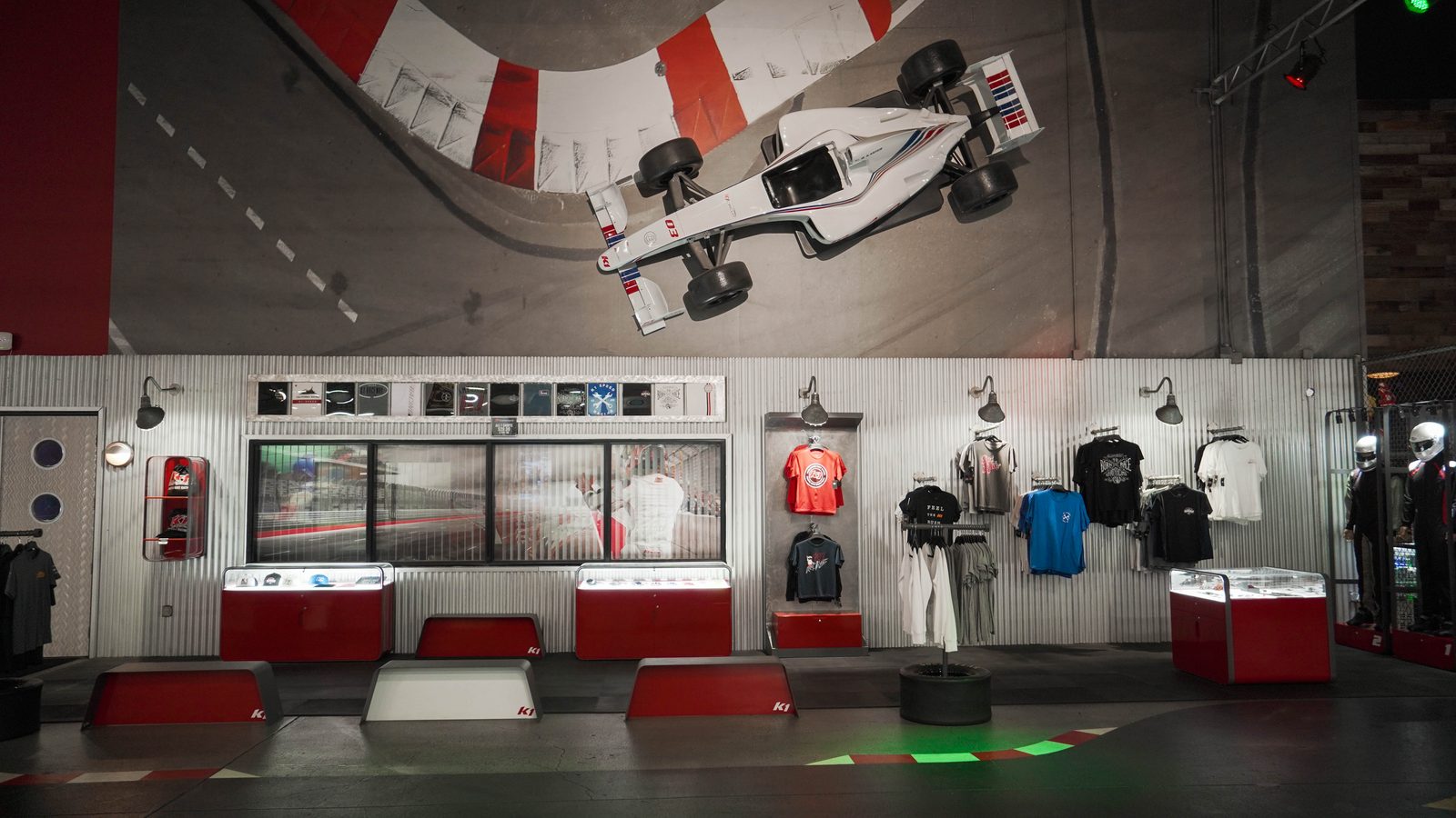 The K1 Speed merch shop